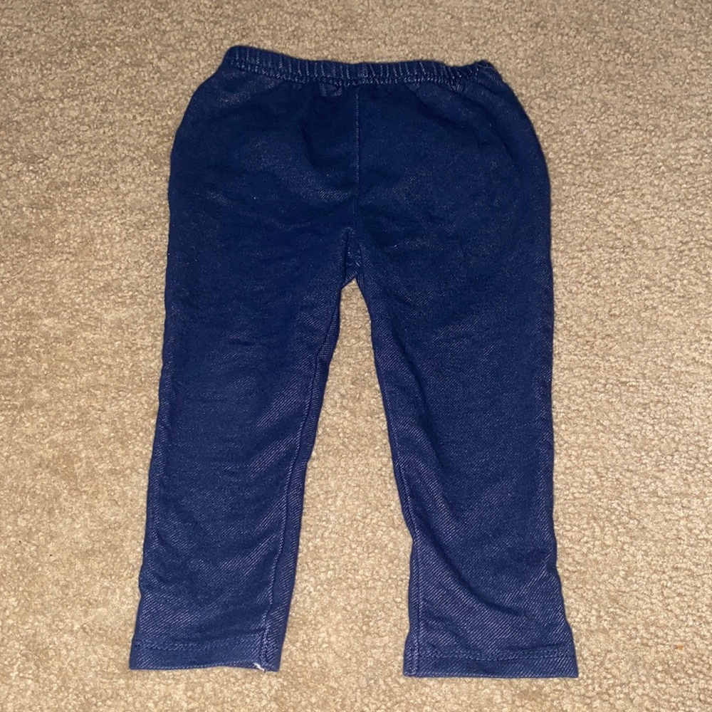 🔥lowest price!🔥 Garanimals Faux Denim Toddler Leggings 24M